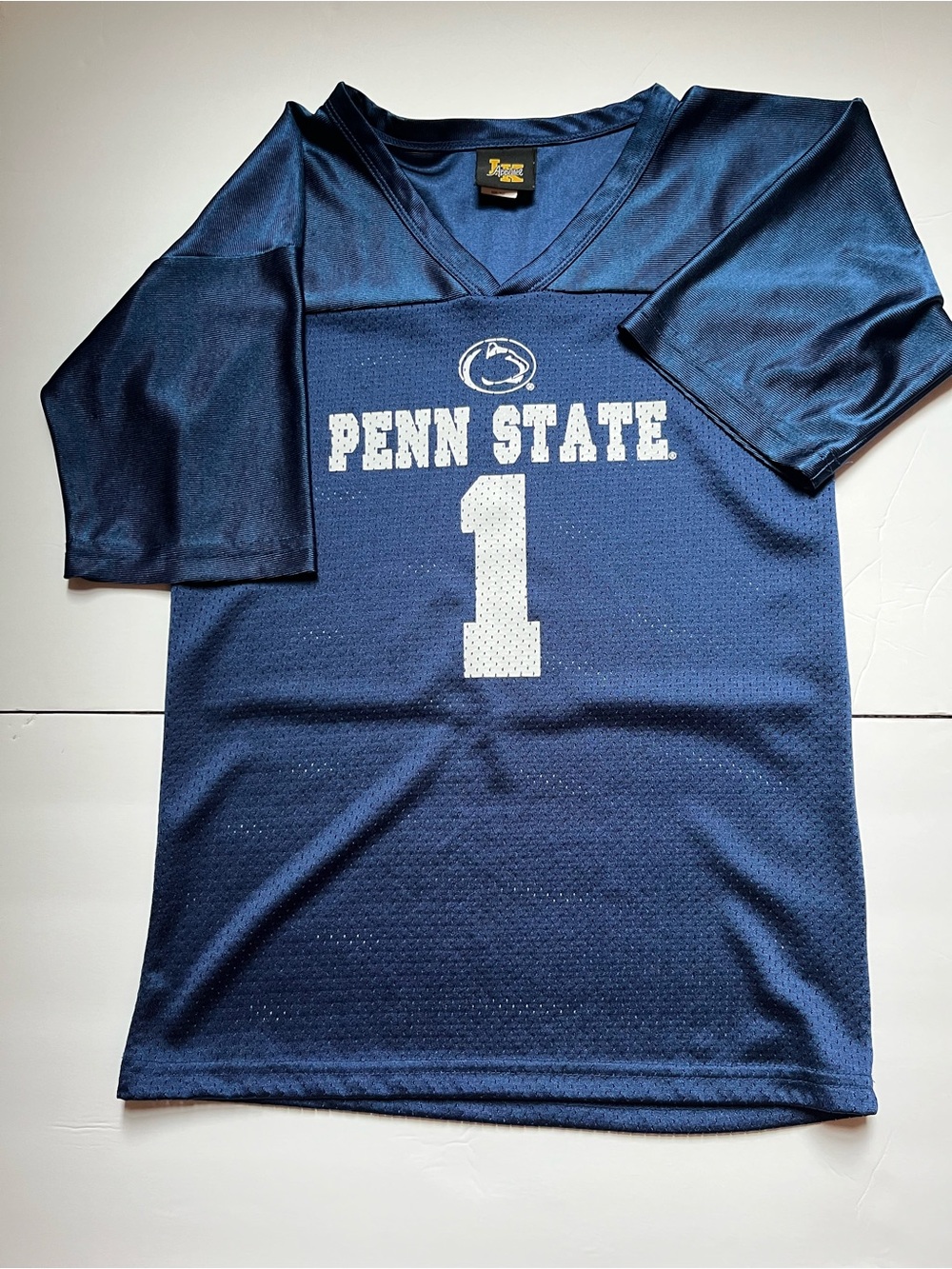 IK Apparel #1 Penn State Jersey Youth Size Large